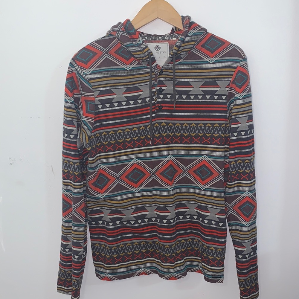 On The Byas Men’s 3 Button Pacsun Hoodie